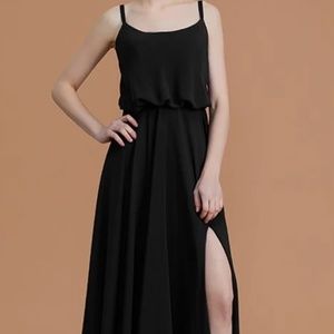 Evening black dress